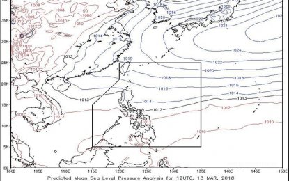 'Amihan' to bring rains over N. Luzon 